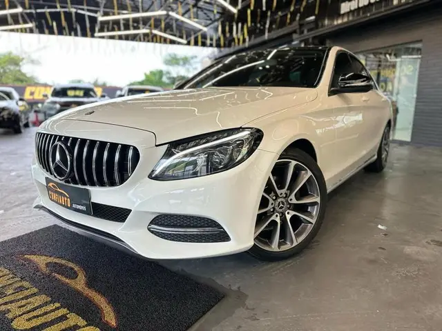 Carro Mercedes-Benz Classe C 2015 C 180 Exclusive 1.6