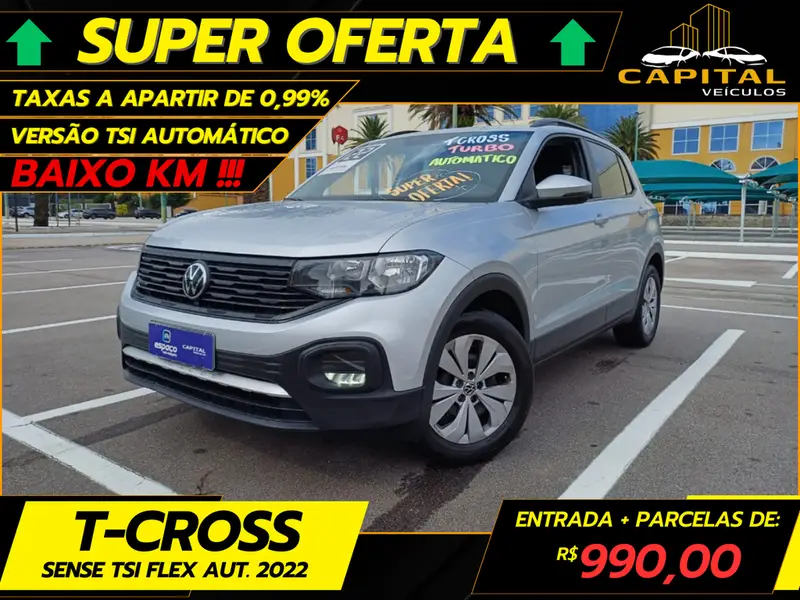 Volkswagen T-Cross 1.0 200 TSI Sense (Aut) (Flex)