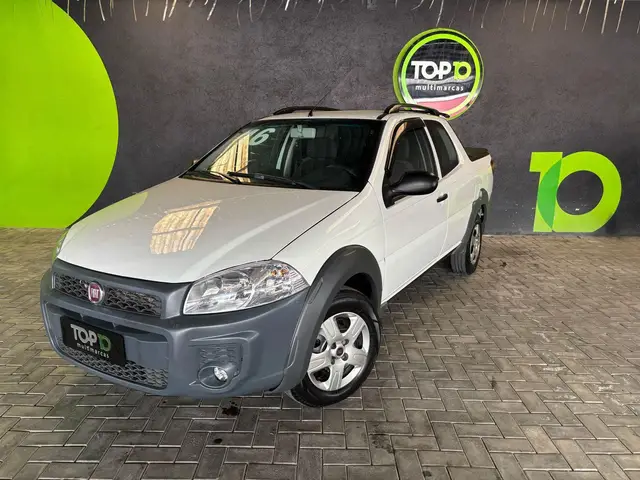 Carro Fiat Strada 2016 Working 1.4 (Flex) (Cabine Dupla)