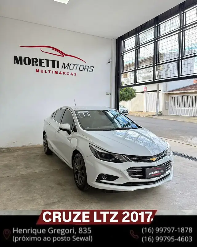 Carro Chevrolet Cruze 2017 LTZ 1.4 16V Ecotec (Aut) (Flex)
