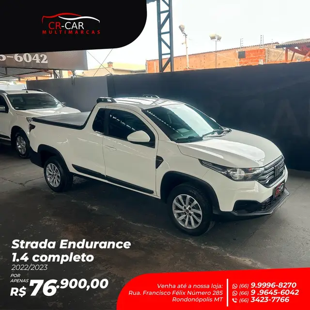 Carro Fiat Strada 2023 Endurance 1.4 Cabine Plus (Flex)