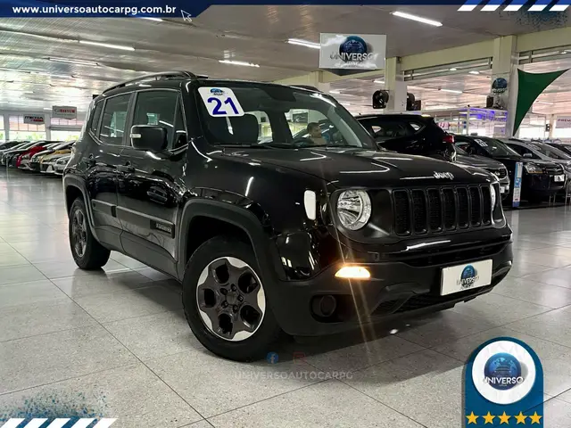 Carro Jeep Renegade 2021 1.8 4x2 (Aut) (Flex)
