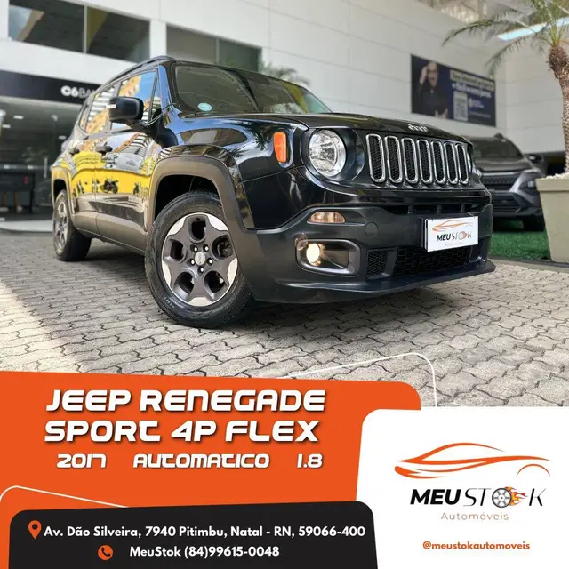 Carro Jeep Renegade 2017 Sport 1.8 4x2 (Aut) (Flex)