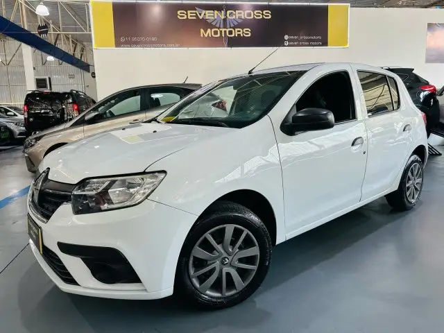 Carro Renault Sandero 2021 Life 1.0 12V SCe (Flex)