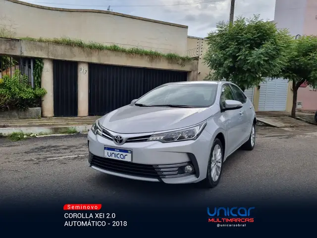 Carro Toyota Corolla 2018 2.0 XEi Multi-Drive S (Flex)