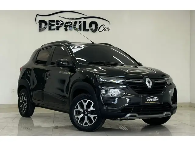 Carro Renault Kwid 2024 Outsider 1.0 12v SCe (Flex)