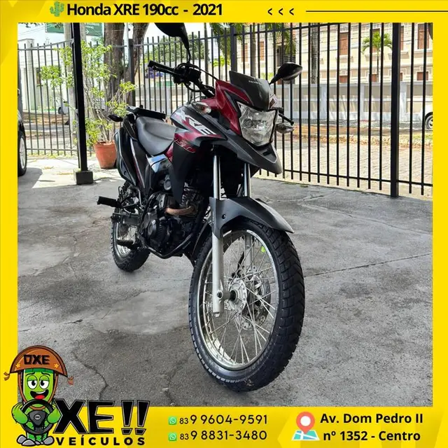 Carro Honda XRE 190 2021 (ABS) (Flex)