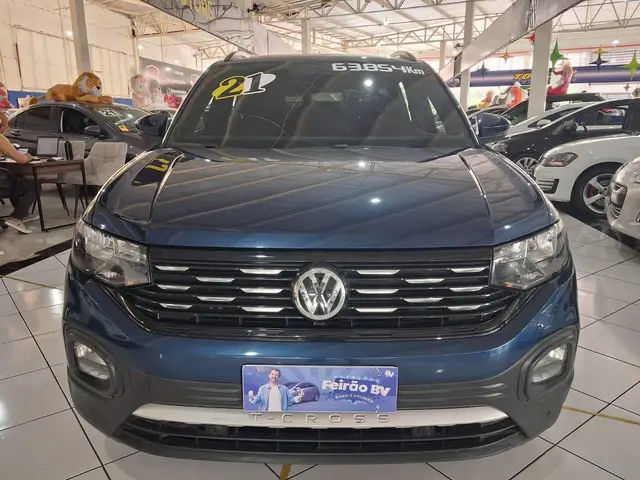 Carro Volkswagen T-Cross 2021 1.0 200 TSI Sense (Aut) (Flex)