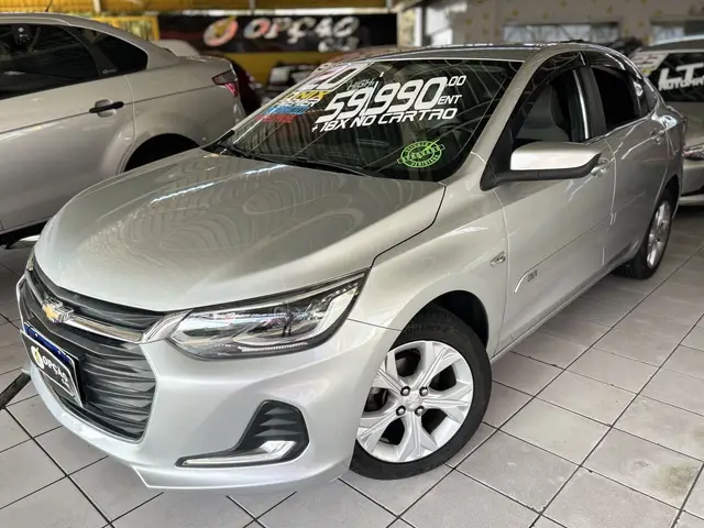 Carro Chevrolet Onix Plus 2020 1.0 Premier Turbo Flex (Aut)