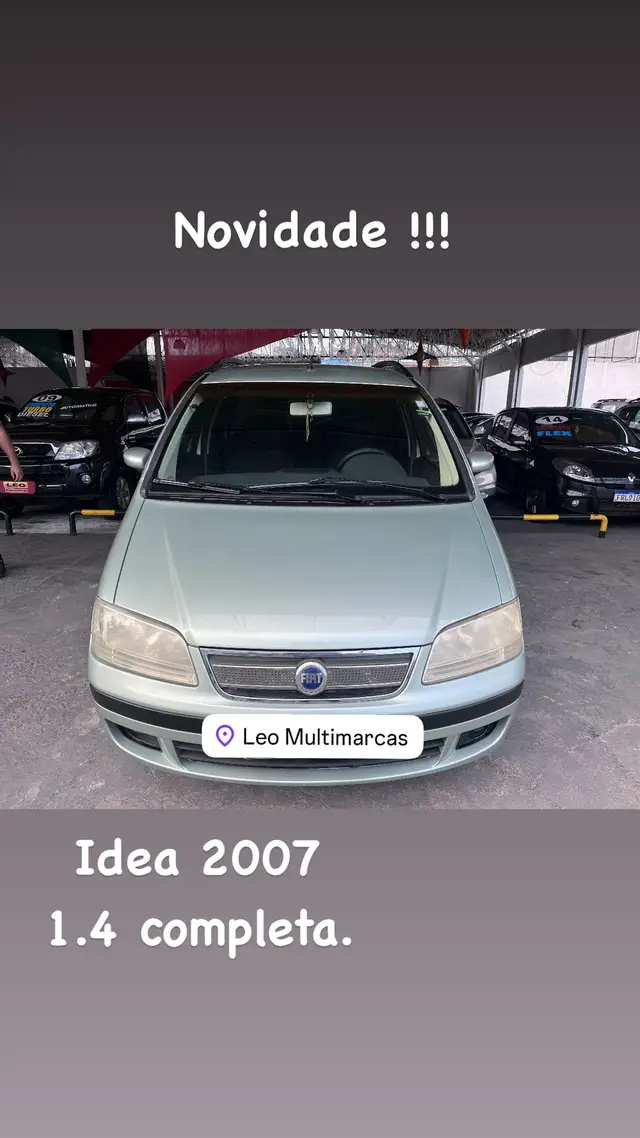Carro Fiat Idea 2007 ELX 1.4 (Flex)