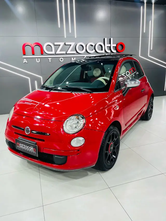 Carro Fiat 500 2010 Lounge 1.4 16V