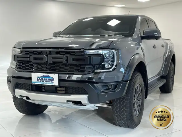 Carro Ford Ranger Cabine Dupla 2024 Ranger Raptor 3.0 V6 Bi-Turbo 4WD AUT.