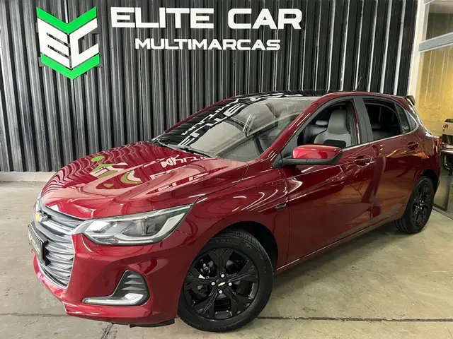 Carro Chevrolet Onix 2021 Premier 1.0 Turbo (Flex) (Aut)