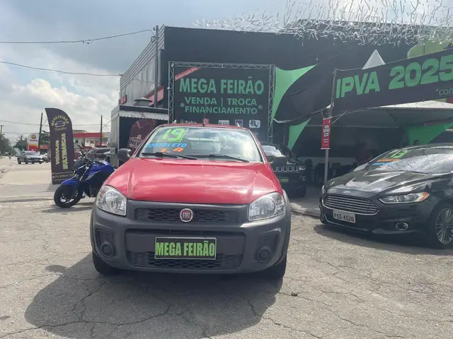 Carro Fiat Strada 2019 Hard Working 1.4 (Flex) (Cabine Simples)