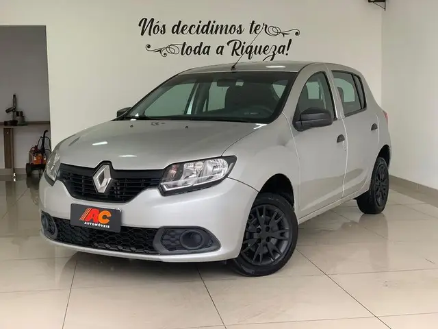 Carro Renault Sandero 2018 Authentique 1.0 12V SCe (Flex)