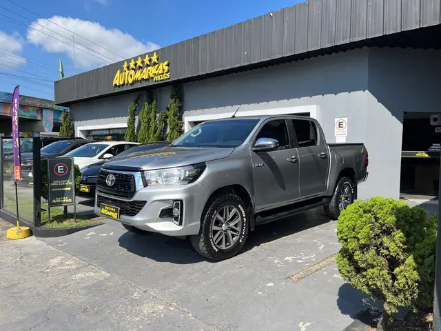 Carro Toyota Hilux Cabine Dupla 2019 Hilux 2.7 SRV CD 4x4 (Flex) (Aut)