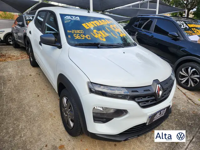 Carro Renault Kwid 2024 Zen 1.0 12v SCe (Flex)
