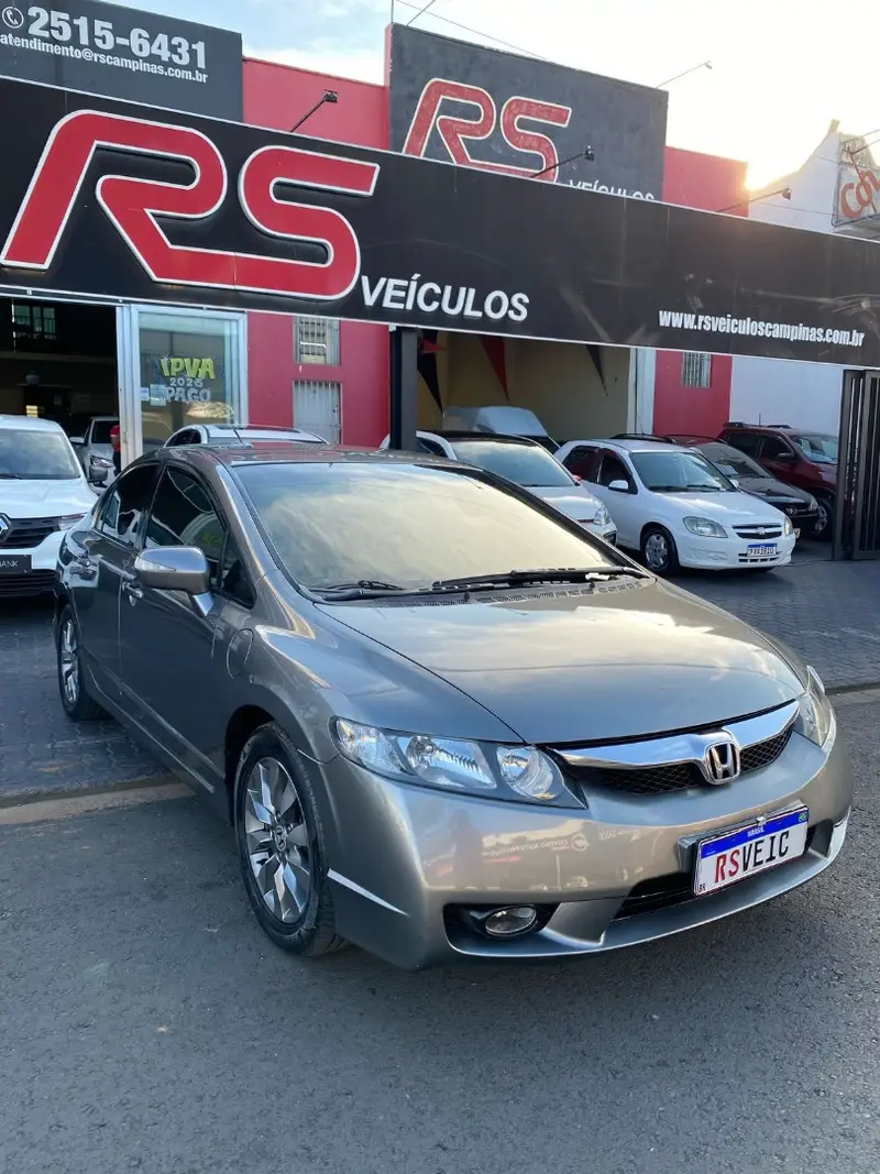 Honda Civic New  LXL 1.8 i-VTEC (Couro) (Flex)