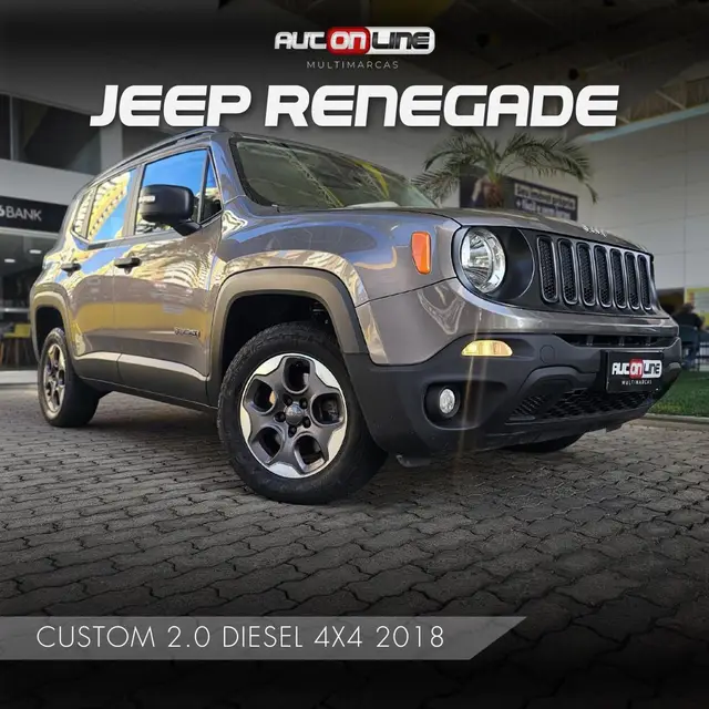 Carro Jeep Renegade 2018 Custom 2.0 TDI 4x4 (Aut)