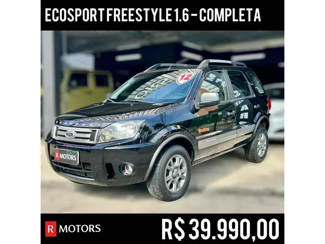 Carro Ford EcoSport 2012 Ecosport XLT Freestyle 1.6 (Flex)