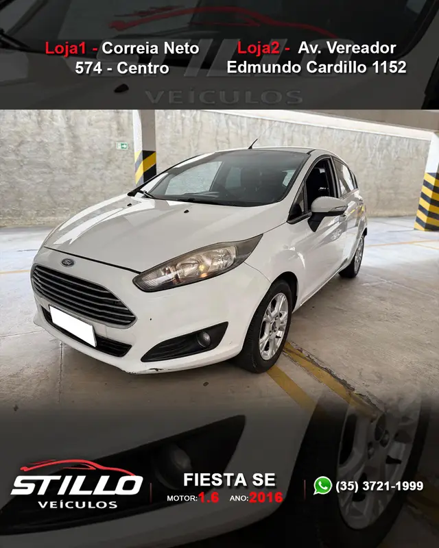 Carro Ford Fiesta Hatch 2016 1.6 (Flex)