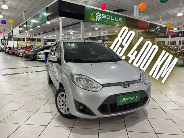 Carro Ford Fiesta Hatch 2014 SE 1.0 RoCam (Flex)