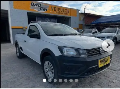Carro Volkswagen Saveiro 2022 Robust 1.6 MSI CS (Flex)