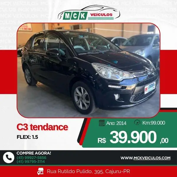 Citroën C3 Tendance 1.5 8V (Flex)