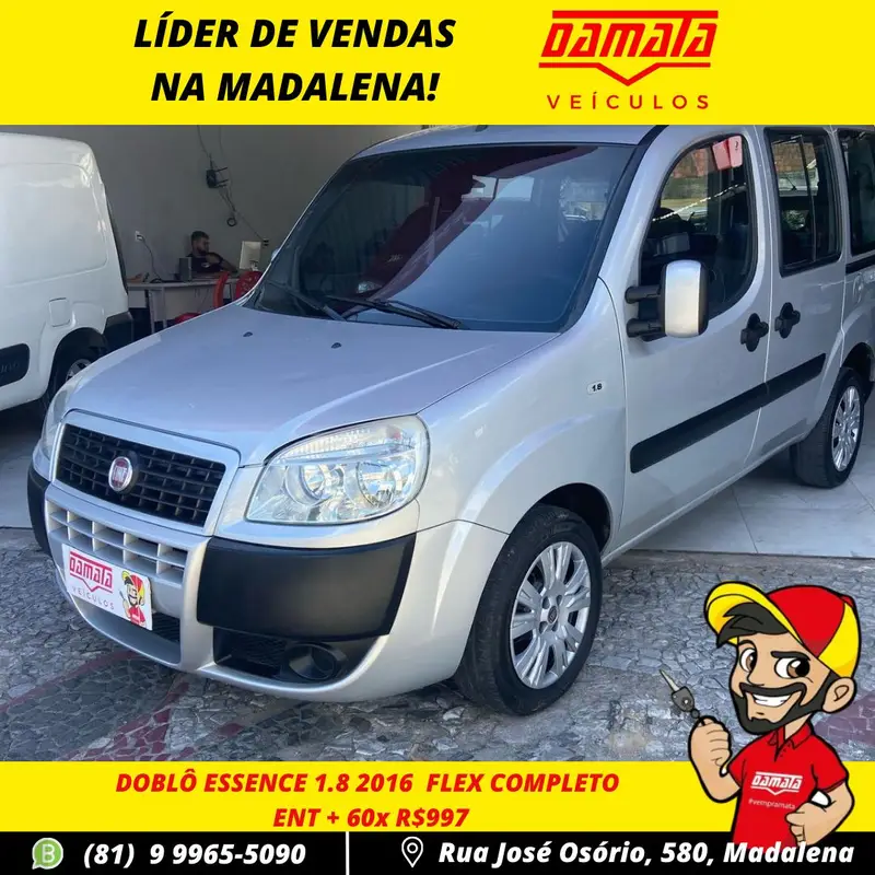 Fiat Doblò Essence 1.8 5L (Flex)