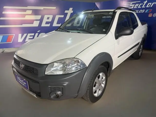 Carro Fiat Strada 2017 Hard Working 1.4 (Flex) (Cabine Dupla)