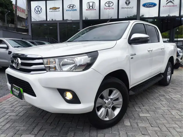 Carro Toyota Hilux Cabine Dupla 2018 Hilux 2.7 SRV CD 4x4 (Flex) (Aut)