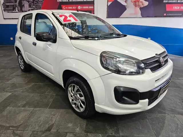 Carro Fiat Uno 2021 Attractive 1.0