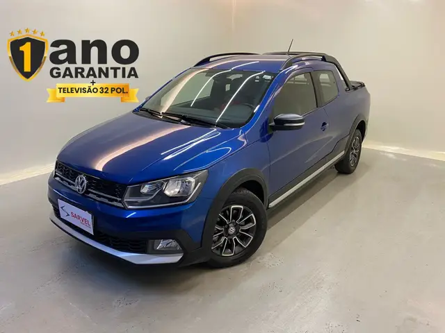 Carro Volkswagen Saveiro 2023 Cross Cabine Dupla