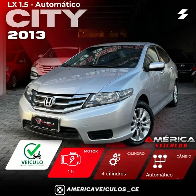 Carro Honda City 2013 LX 1.5 CVT (Flex)