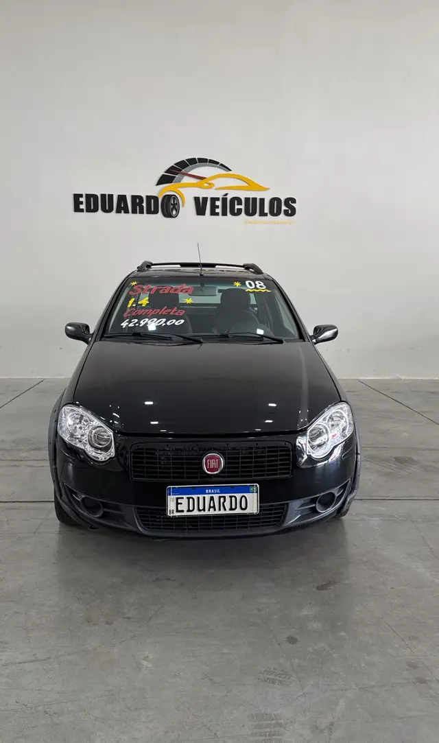 Carro Fiat Strada 2009 Trekking 1.4 (Flex) (Cabine Estendida)