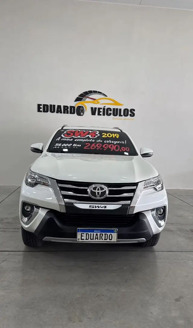 Carro Toyota SW4 2019 2.8 TDI SRX 7L 4x4 (Aut) (Diesel)