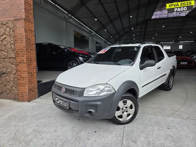 Carro Fiat Strada 2018 Hard Working 1.4 (Flex) (Cabine Dupla)