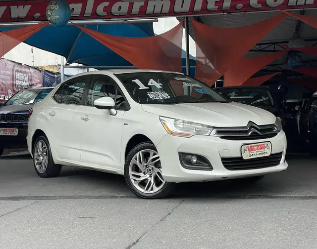 Carro Citroën C4 Lounge 2014 Exclusive 1.6 THP (Aut)