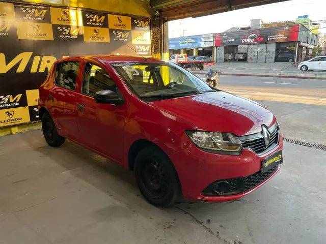 Carro Renault Sandero 2019 Authentique 1.0 12V SCe (Flex)