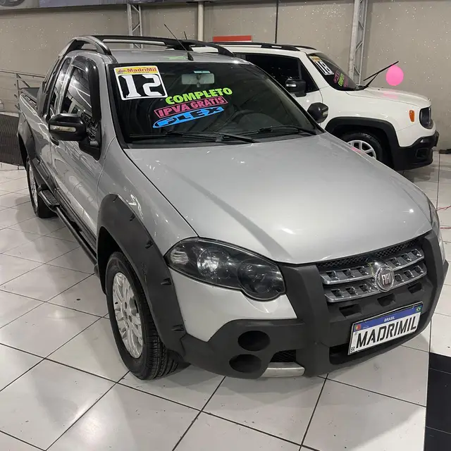 Carro Fiat Strada 2012 Adventure 1.8 16V (Flex) (Cabine Estendida)