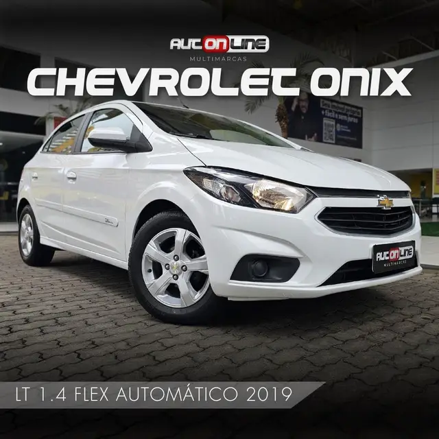 Carro Chevrolet Onix 2019 1.4 LT SPE/4 (Aut)