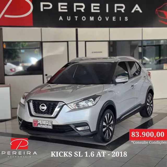 Carro Nissan Kicks 2018 1.6 SL CVT (Flex)