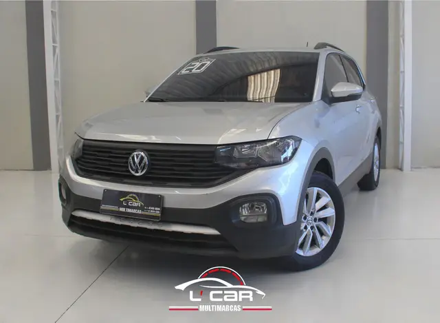 Carro Volkswagen T-Cross 2020 1.0 200 TSI Sense (Aut) (Flex) (PCD)
