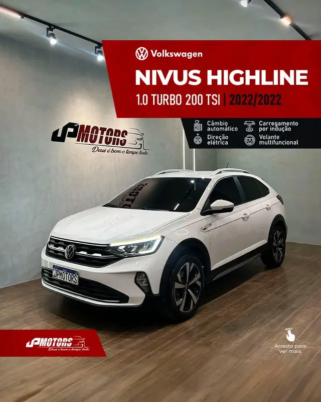 Carro Volkswagen Nivus 2022 Highline 1.0 Turbo (Flex) (Aut)