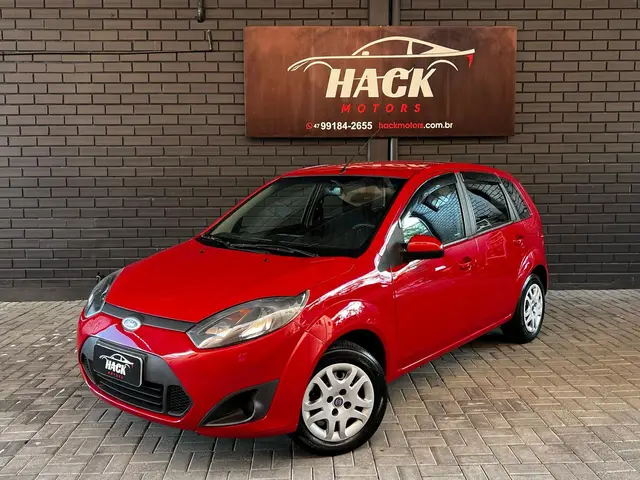 Carro Ford Fiesta Hatch 2014 SE 1.0 RoCam (Flex)