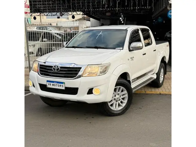 Carro Toyota Hilux Cabine Dupla 2013 Hilux 2.7 SR CD 4x2 (Flex) (Aut)