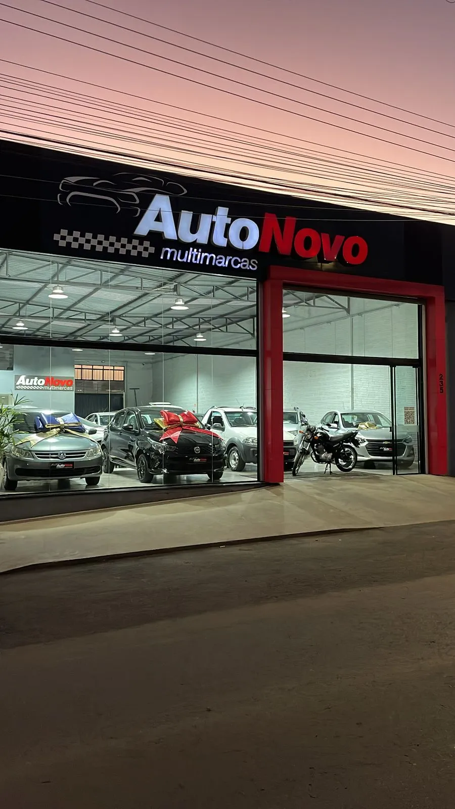 Fachada da loja Veículos à venda em AUTO NOVO - MULTIMARCAS - Vacaria - RS | Mobiauto