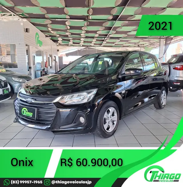 Carro Chevrolet Onix 2021 1.0 (Flex)