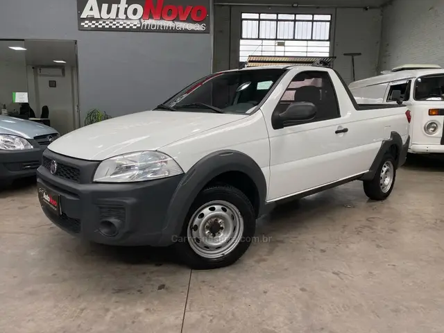 Carro Fiat Strada 2018 Hard Working 1.4 (Flex) (Cabine Simples)