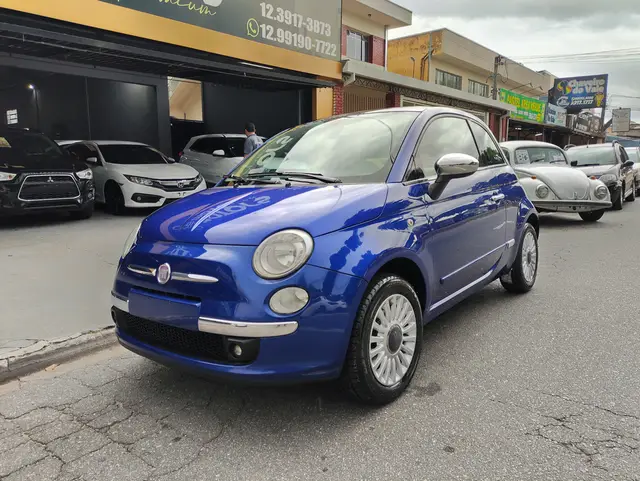 Carro Fiat 500 2010 Lounge 1.4 16V
